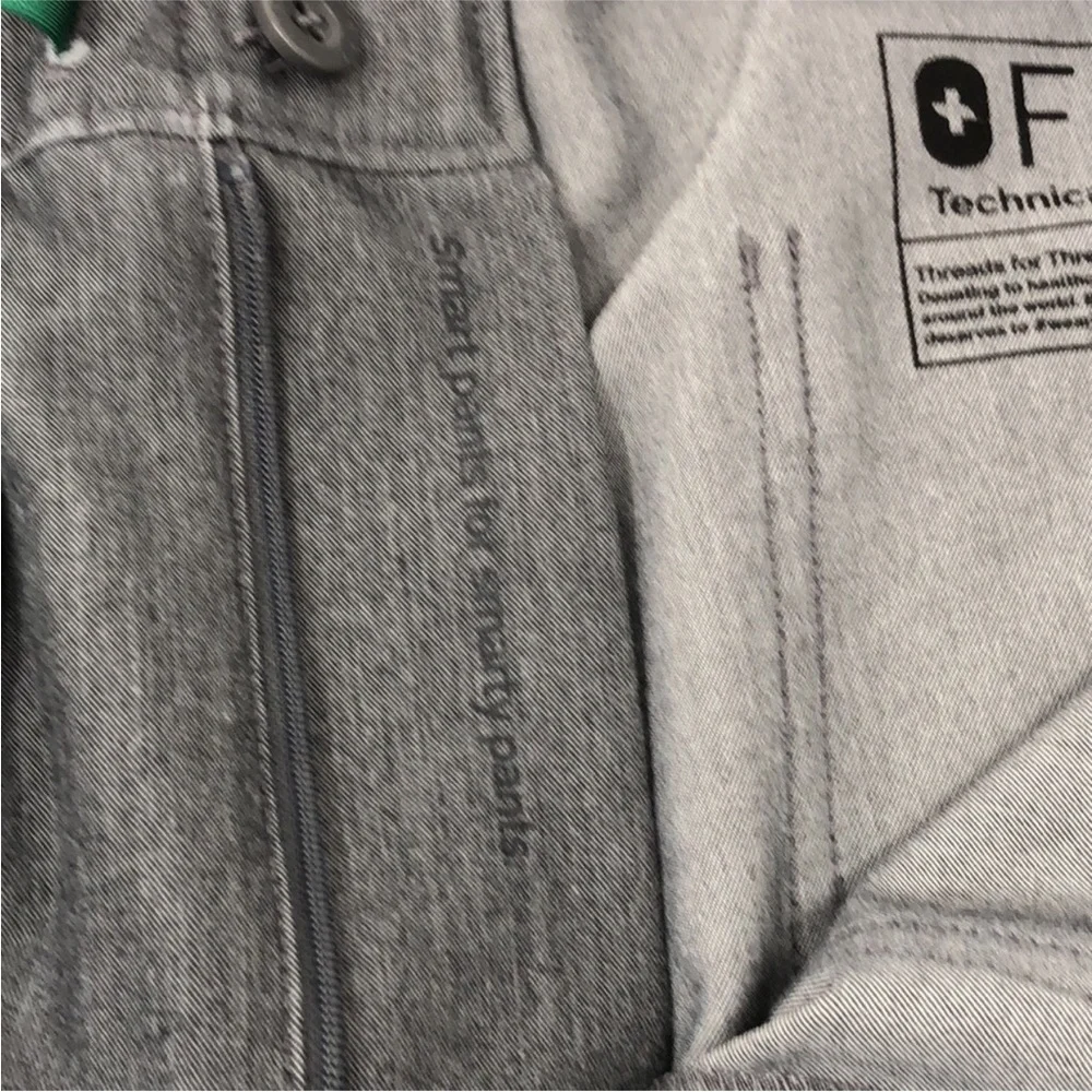 Figs Scrub Pants Gray Technical Collection Cargo Green Drawstring Men’s Size M